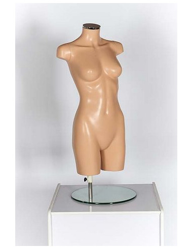 Half Body Torso Mannequin for Female Clothing Display