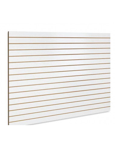 White slatwall