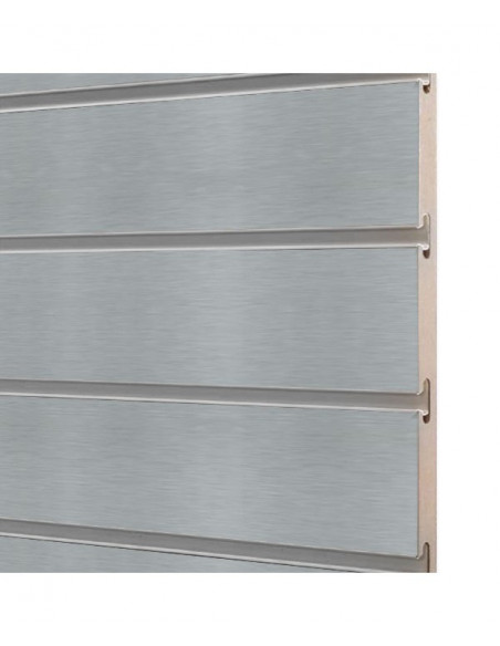 Slatwall board grey 8ft by 4ft UK stock