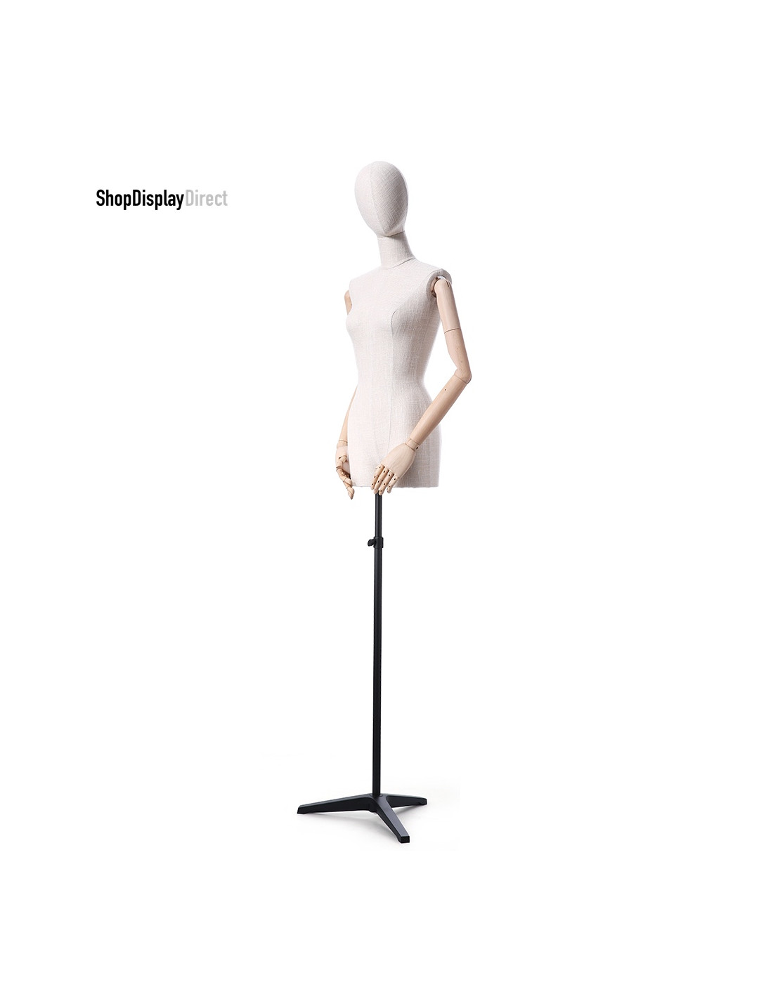 Kukin Female Display Mannequin with Articulated Wooden